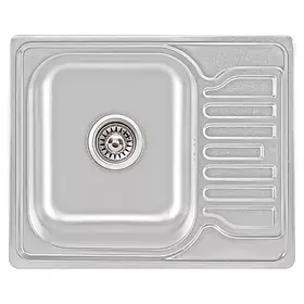 Кухонна мийка WEZER 5848(08) Deсor 580x480x180 мм + сифон