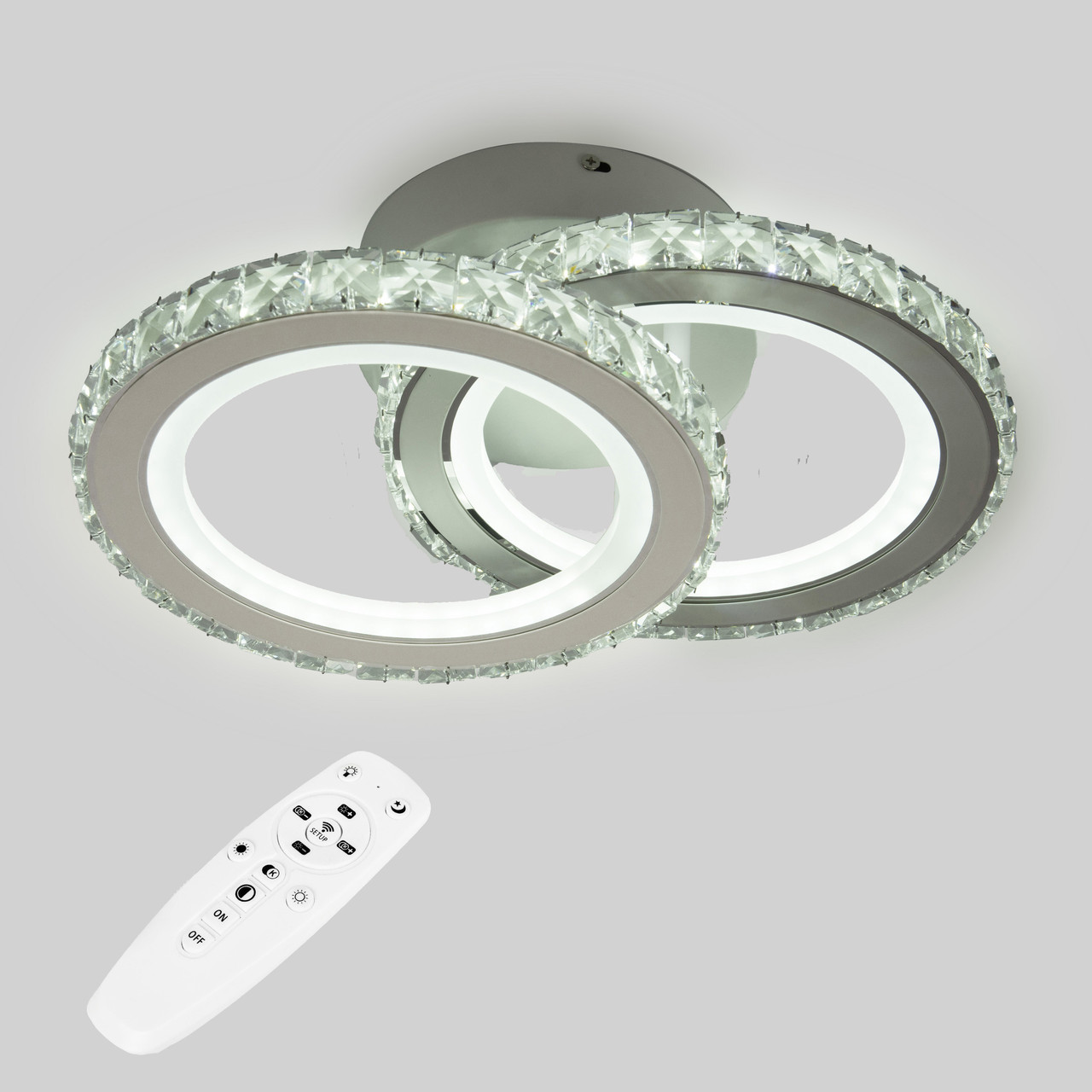 Стельова LED люстра, світлодіодний світильник Sunlight L7603/2