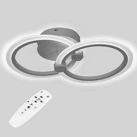 Стельова LED люстра, світлодіодний світильник Sunlight W8067/2, фото 1