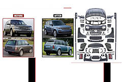 Комплекту рестайлінгу в 2020 рік (без дверей) для Range Rover III L322 2002-2012 рр