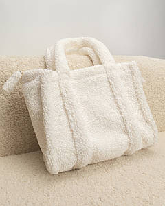 Сумка-шоппер Тедді Білий