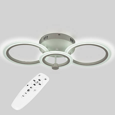 Стельова LED люстра, світлодіодний світильник Sunlight W8067/2+1, фото 1