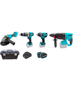 Набір акумуляторних інструментів Grand № 4