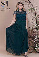 Стильна жіноча сукня, тканина "Гіпюр" 46, 50 розмір 46