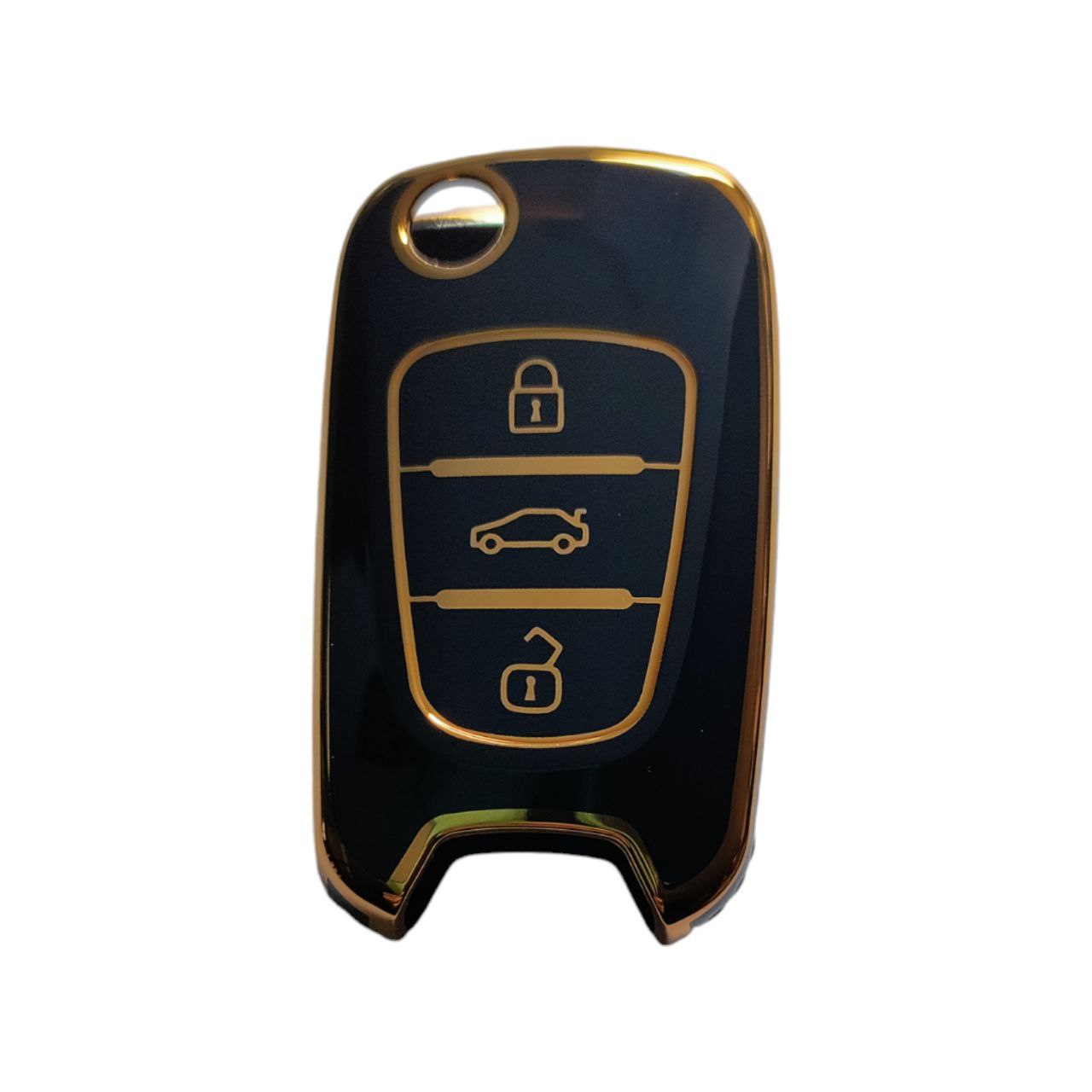 Чохолдля ключа Hyundai чорний, фото 1