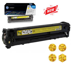 Картридж HP 125A yellow (CB542A) для принтера LJ CM1312, CM1312nfi, CP1210, CP1215, CP1510, CP1515n аналог, фото 1