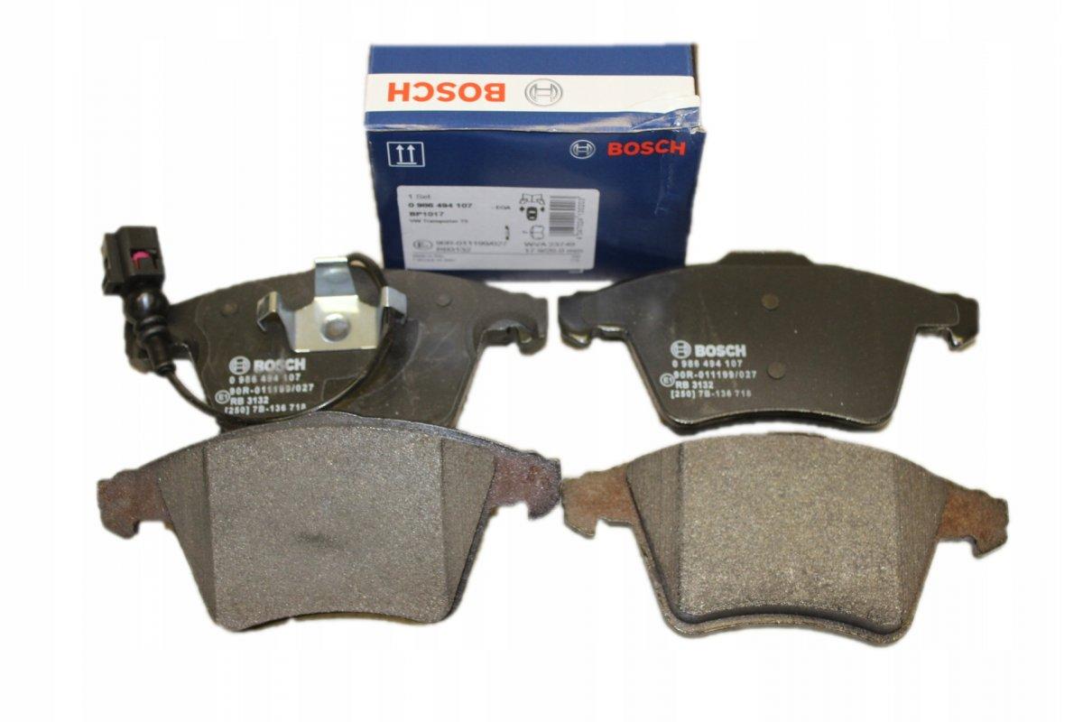 Гальмівні колодки передні (с датчиком) VW Transporter T5 03- 0986494107 BOSCH