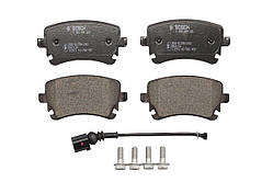 Гальмівні колодки задні (LUCAS, с датчиком) VW T5 03- 0986494108 BOSCH