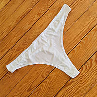 Трусики стрінги, розмір XXL, колір білий