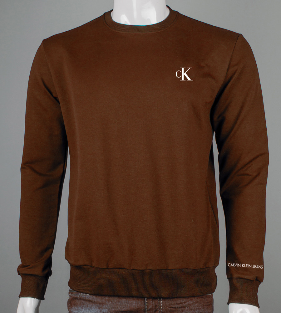 Світшот чоловічий Calvin Klein 7418с (Уп.4шт M-XXL), Коричневий, фото 1