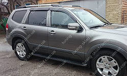 Вітровики вікон Кіа Мохаве (дефлектори бічних вікон Kia Mohave)