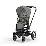 Прогулянкова коляска Cybex Priam Mirage Grey, фото 4