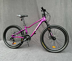 Підлітковий гірський велосипед Viper Mary P06 Al 24" рама 13 фіолетовий