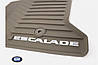 Cadillac Escalade ESV 2015-2020 Килимки коврикі в салон резинові гумові бежеві 3 ряди Нові Оригінал, фото 3