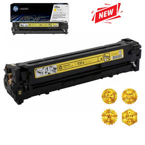 Картридж HP 131A Yellow (CF212A) для принтера LaserJet Pro 200 color MFP M276n, M276nw, M251n аналог, фото 1