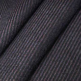 Італійська пальтова тканина діагональ колір баклажан, фото 4