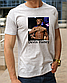 Модний одяг з боксерською тематикою принт Девін Хейні, бавовняна футболка з боксерами розмір S, фото 2