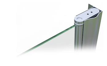 Душові двері Shower RELAX RLX-025 190х90 см хром розпашні скло матове, фото 4