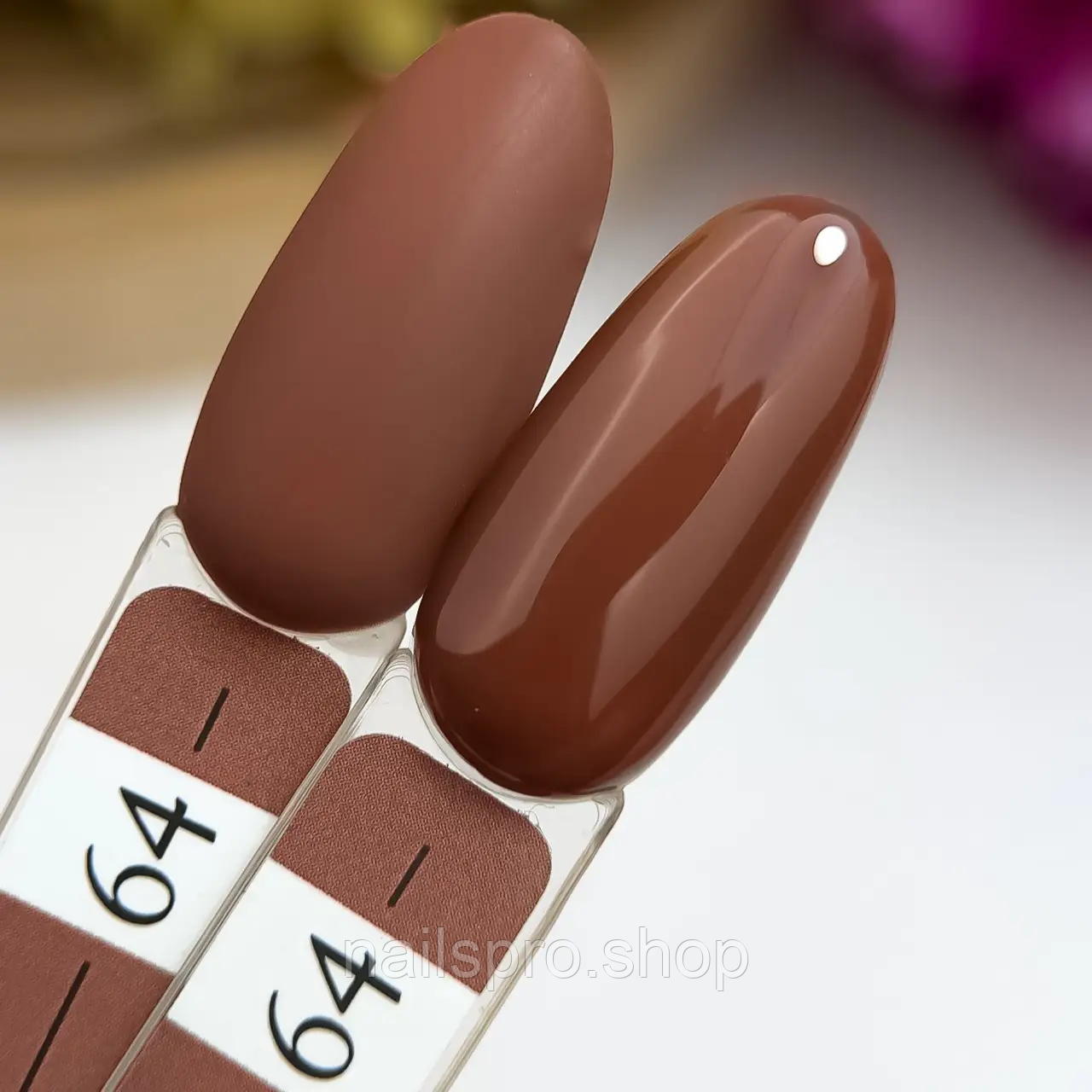 Гель-лак Crooz Gel Polish No64 8 мл (Молочний шоколад)
