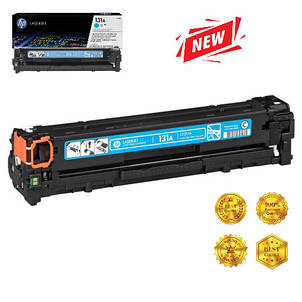 Картридж HP 131A Cyan (CF211A) для принтера LaserJet Pro 200 color MFP M276n, M276nw, M251n, M251nw аналог, фото 1