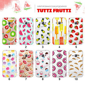 Ультратонкий прозорий чохол з малюнком для Samsung Galaxy J1 2016 J120 (80 дизайнів)