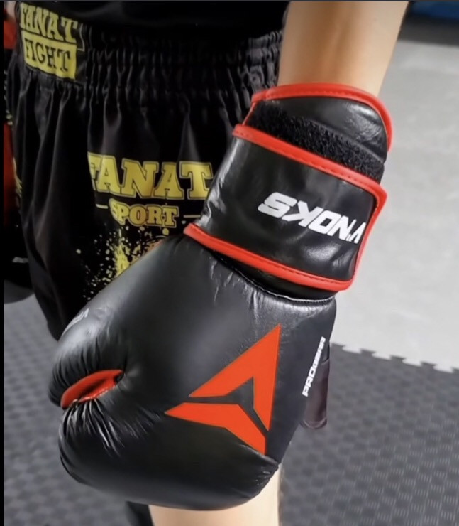 Боксерські рукавички V`Noks Inizio 14 унцій шкіряні для відпрацювання ударів боксу та єдиноборств спарингу