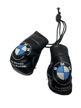 Підвіска рукавички на дзеркало заднього огляду BMW Чорні ABC, фото 1