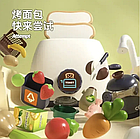 Дитяча велика інтерактивна кухня WD-824A з водою і парою, світлові та звукові ефекти, 101 предмет., фото 4