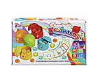 Дитяча навчальна гра "Колірленд" 56703, будиночки, фішки, картки із завданнями, 3+., фото 3