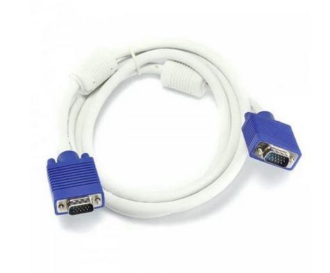 Кабель перетворювач VGA 3+4 white 3м