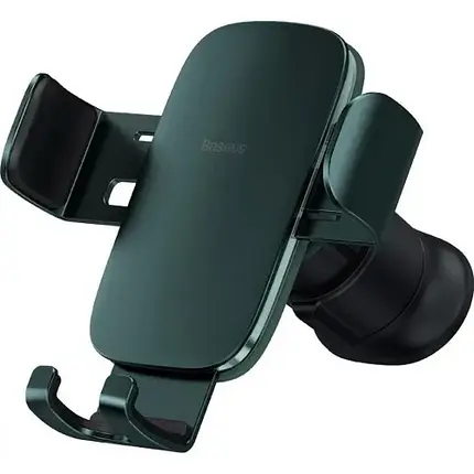Автомобільний тримач холдер Baseus Metal AgeII Gravity Car Mount (Air Outlet Version) SUJS000006 Green, фото 1