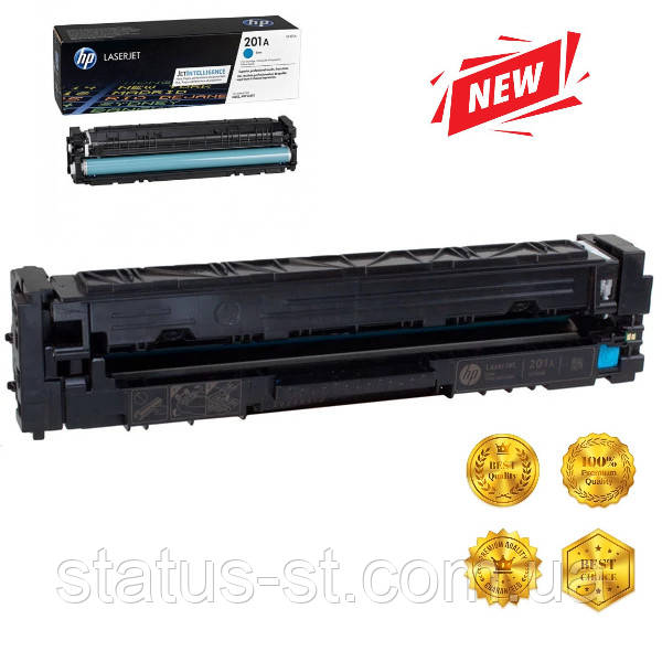 Картридж HP 201A Cyan (CF401A) для Color LJ Pro M277dw, M277n, M252dw, M274n, M252n аналог