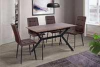 Стіл обідній Х'юстон (Дуб ТК (горіх))