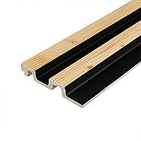 Декоративна PS рейка 2900*120*20мм (D) SW-00002146