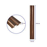 Декоративна PS рейка 2900*120*20мм (D) SW-00002147, фото 3