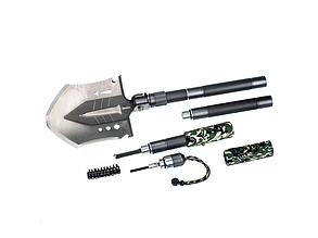 Лопата складна багатофункціональна сапернаядная туристична для авто протиударна