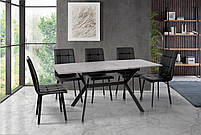 Стіл обідній Х'юстон (Мармур темний)