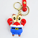 Брелок для ключів або на рюкзачок C 63891 Герої мультфільму Юджин Крабс, фото 2