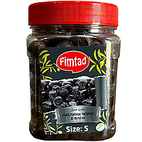 Оливки чорні (маслини) в'ялені з кісточкою 450 г Fimtad S (Туреччина)