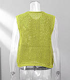 Жіноча жилетка з великими гудзиками в стилі zara, багато кольорів, фото 2