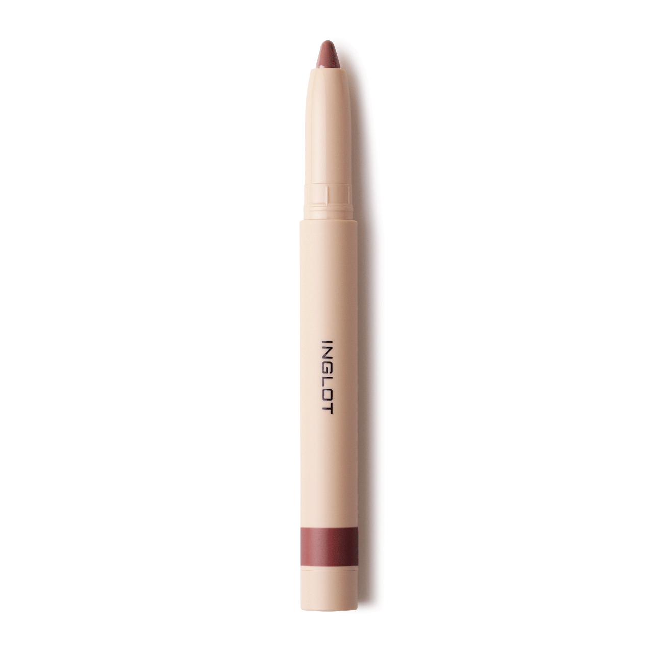 Олівець-помада для губ Inglot Velvet Define Lip Pencil 70 Blushing Brown ніжно-коричневий