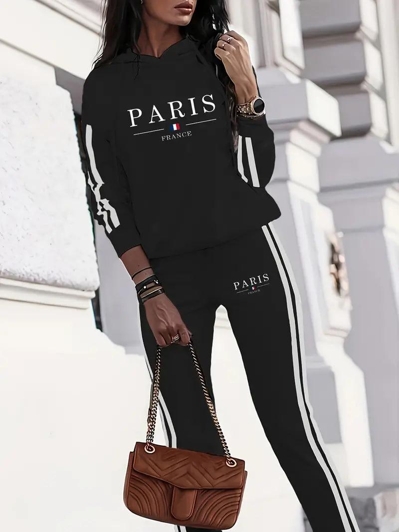 Жіночий прогулянковий костюм з двонитки PARIS, фото 1