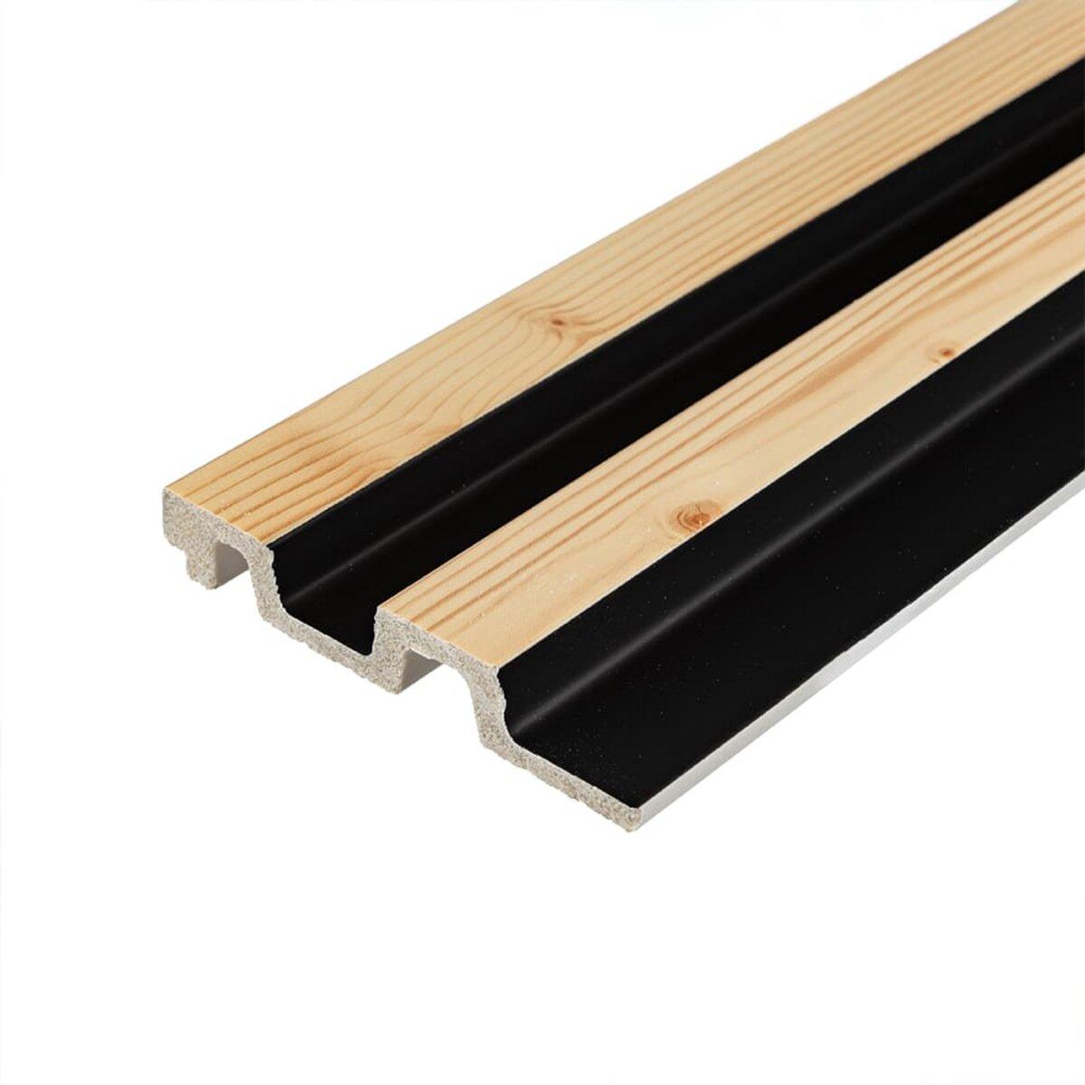 Рейка декоративна PS 2900х120х20мм Сосна з графітом SW-00002146, фото 1