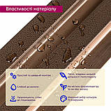 Рейка декоративная PS 2900х120х20мм Под коричневую кожу с бронзой SW-00002147-, фото 4