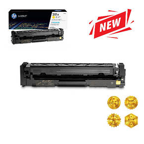 Картридж HP 201A Yellow (CF402A) для принтера Color LJ Pro M277dw, M277n, M252dw, M274n, M252n аналог, фото 1