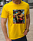 Модна футболка з боксерською тематикою принт Віталій Кличко, одяг з боксерами, бавовняна футболка розмір S, фото 9