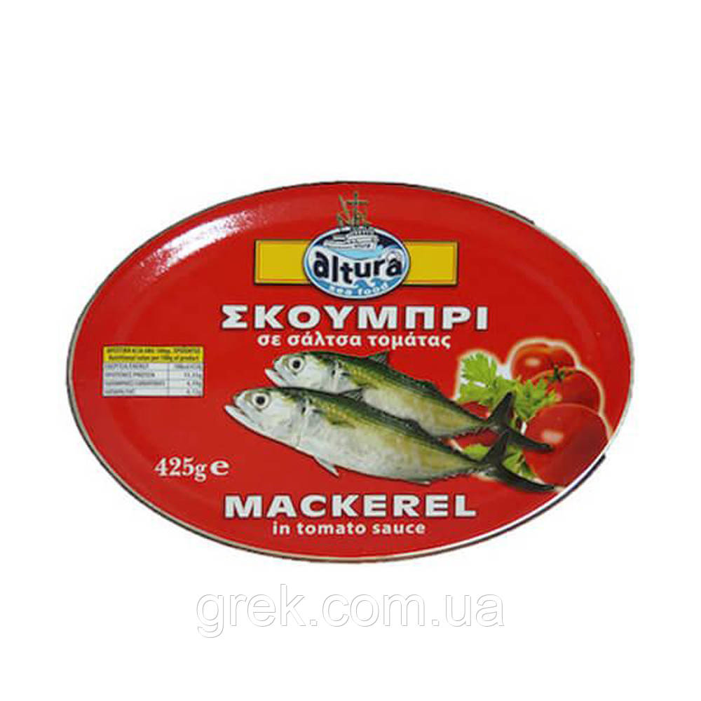 Філе скумбрії в томатній сальсі Flokos 170 г, фото 1