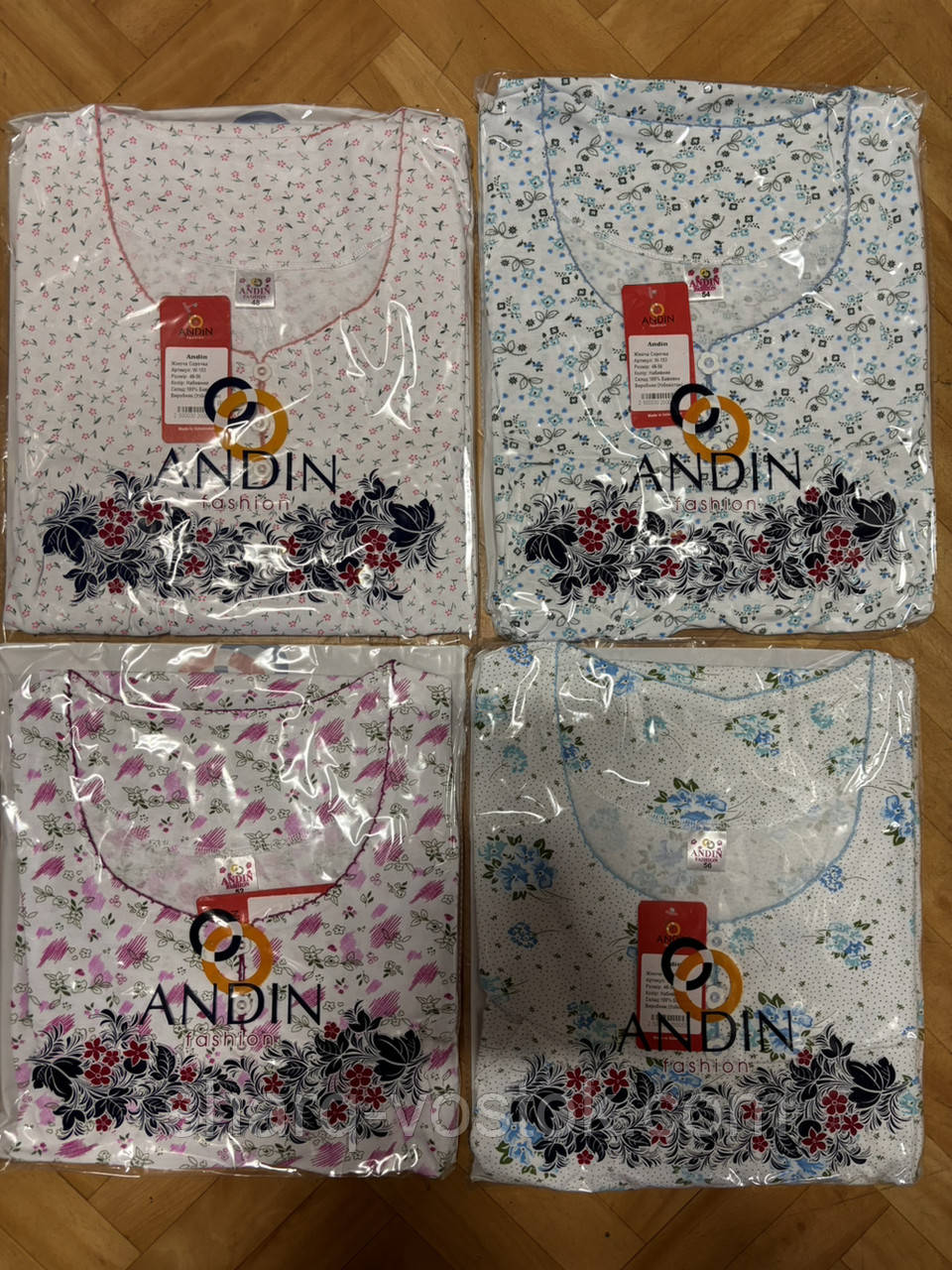 Нічна сорочка ґудзик, фото 1