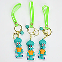 Брелок для ключів або на рюкзачок C 63891 Герої мультфільму Сквідвард, фото 2