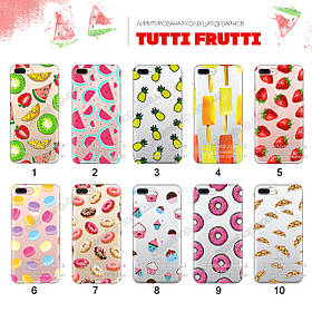 Ультратонкий прозорий чохол із малюнком для Apple iPhone 8 Plus (80 дизайнів)